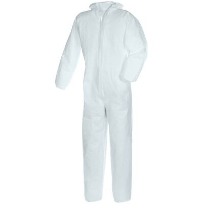 Texxor Sms-Einweg-Overall 4556, Weiß, Größe L Texxor Sms-Einweg-Overall 4556, Weiß, Größe L