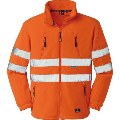 4protect Warnschutz-Fleecejacke Seattle 3460, Warnorange, Größe Xxl 4protect Warnschutz-Fleecejacke Seattle 3460, Warnorange, Größe Xxl