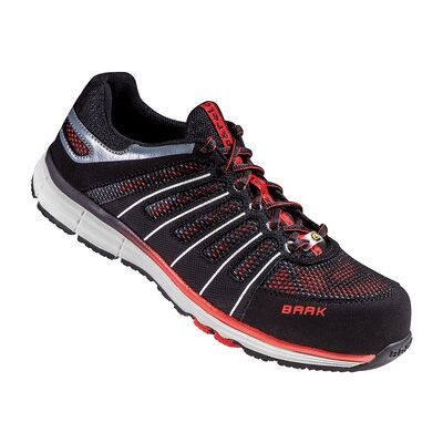 Baak Sicherheitshalbschuh Red Sports Light 71502, S1p Src Ead, Schwarz/rot, Größe 38 Baak Sicherheitshalbschuh Red Sports Light 71502, S1p Src Ead, Schwarz/rot, Größe 38