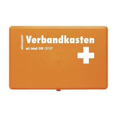 Söhngen Verbandkasten Kiel, Kunststoff Din En 13157orange Söhngen Verbandkasten Kiel, Kunststoff Din En 13157orange