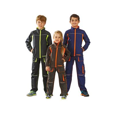 Planam - 6132 Oliv/orange - Oliv/orange - 86/92 - Softshelljacke Planam - 6132 Oliv/orange - Oliv/orange - 86/92 - Softshelljacke