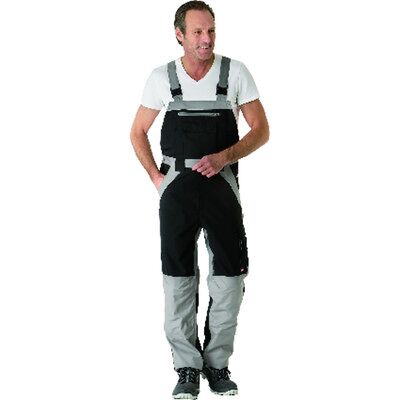 Planam 2520 Schwarz/zink Latzhose - Arbeitshose Planam 2520 Schwarz/zink Latzhose - Arbeitshose