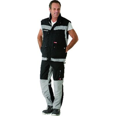Planam Arbeitsweste 2530 Schwarz/zink, Größe L Planam Arbeitsweste 2530 Schwarz/zink, Größe L