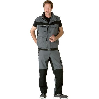 Planam Arbeitsweste 2536 Schiefer/schwarz, Größe 4xl Planam Arbeitsweste 2536 Schiefer/schwarz, Größe 4xl