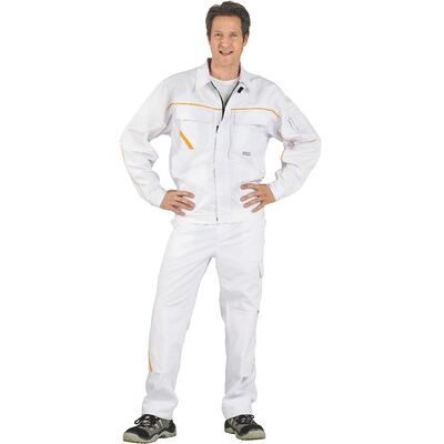 Planam Arbeitsjacke 2317 Weiß/Gelb Größe 94 - Arbeitsjacke Planam Arbeitsjacke 2317 Weiß/Gelb Größe 94 - Arbeitsjacke