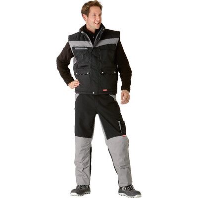 Planam Winterweste 2580 Schwarz/zink, Größe M Planam Winterweste 2580 Schwarz/zink, Größe M