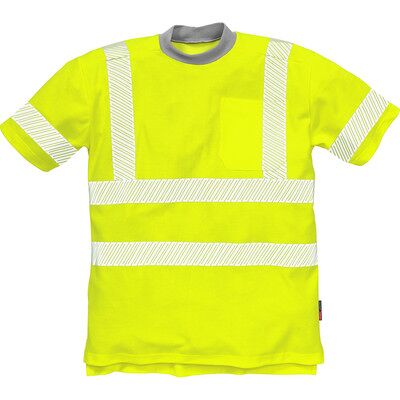 Kansas Warnschutz-T-Shirt 7406, Warngelb, Größe M Kansas Warnschutz-T-Shirt 7406, Warngelb, Größe M