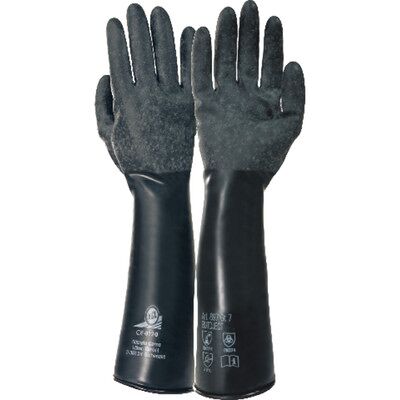 Kcl Chemikalienschutzhandschuh Butoject® 897+, Kat. Iii, Schwarz, Größe 8 Kcl Chemikalienschutzhandschuh Butoject® 897+, Kat. Iii, Schwarz, Größe 8