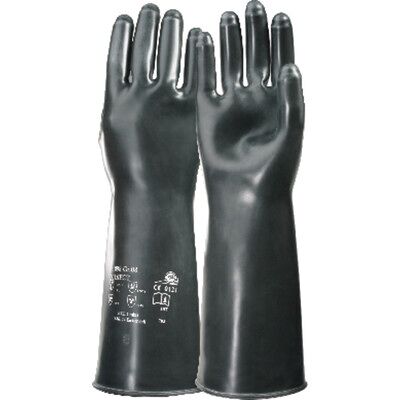 Kcl Chemikalienschutzhandschuh Butoject® 898, Kat. Iii, Schwarz, Größe 8 Kcl Chemikalienschutzhandschuh Butoject® 898, Kat. Iii, Schwarz, Größe 8