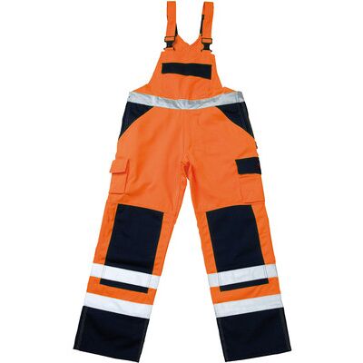 Mascot Warnschutz-Latzhose Barras 07169-860, Warnorange/marineblau, Größe C66, 90 Mascot Warnschutz-Latzhose Barras 07169-860, Warnorange/marineblau, Größe C66, 90