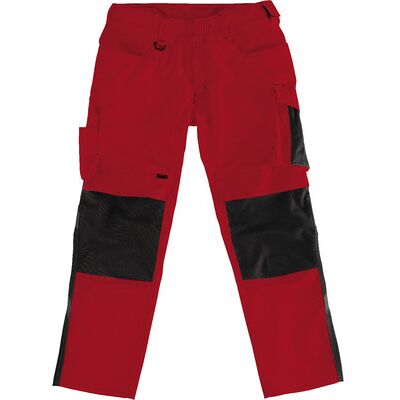 Mascot Berufshose Mannheim 12679-442, Rot/schwarz, Größe C48, 90 Mascot Berufshose Mannheim 12679-442, Rot/schwarz, Größe C48, 90