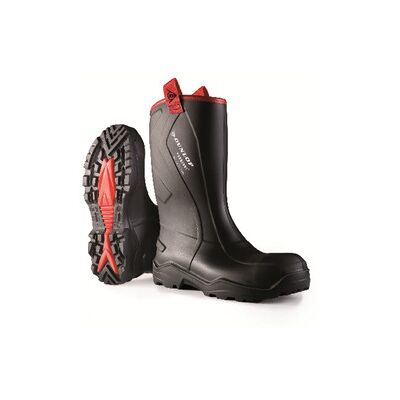 Dunlop Gummistiefel Purofort®+ Rugged Full Safety C762043.Ch, S5, Schwarz, Größe 44 Dunlop Gummistiefel Purofort®+ Rugged Full Safety C762043.Ch, S5, Schwarz, Größe 44