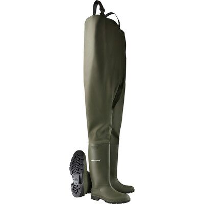 Dunlop Wathose Pricemastor, Dunkelgrün, Größe 46 Dunlop Wathose Pricemastor, Dunkelgrün, Größe 46