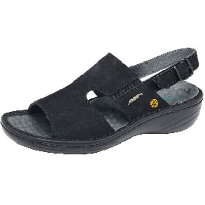 Abeba Berufssandale Reflexor® Comfort 36872, Ob Srb Esd, Schwarz, Größe 42 Abeba Berufssandale Reflexor® Comfort 36872, Ob Srb Esd, Schwarz, Größe 42