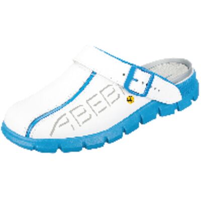 Abeba Berufsclog Dynamic 37312, Ob Fo Src Esd, Weiß/blau, Größe 37 Abeba Berufsclog Dynamic 37312, Ob Fo Src Esd, Weiß/blau, Größe 37