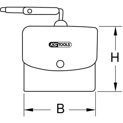 Kstools Schutztasche Für Elektriker-Handschuhe, 200mm Kstools Schutztasche Für Elektriker-Handschuhe, 200mm