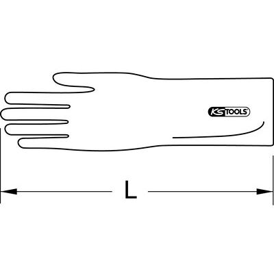 Kstools Elektriker-Schutzhandschuh Mit Schutzisolierung, Stärke 1, Kl. 0, Rot, Größe 9 Kstools Elektriker-Schutzhandschuh Mit Schutzisolierung, Stärke 1, Kl. 0, Rot, Größe 9