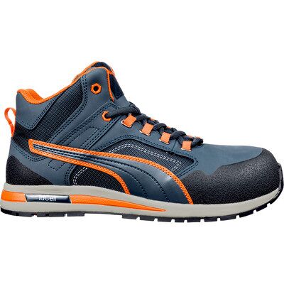 Puma Safety Crosstwist Mid S3s Fo Hro Sr, Blau/orange, 39 Puma Safety Crosstwist Mid S3s Fo Hro Sr, Blau/orange, 39