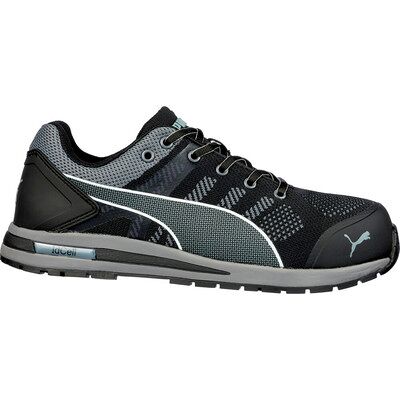 Puma Safety Elevate Knit Black Low S1ps Esd Fo Hro Sr, Schwarz/grau, 46 Puma Safety Elevate Knit Black Low S1ps Esd Fo Hro Sr, Schwarz/grau, 46