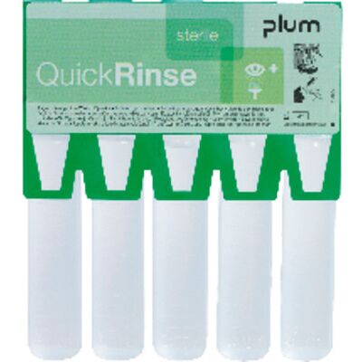 Plum QuickRinse Sterile Augenspüllösung - Erste Hilfe Set Plum QuickRinse Sterile Augenspüllösung - Erste Hilfe Set
