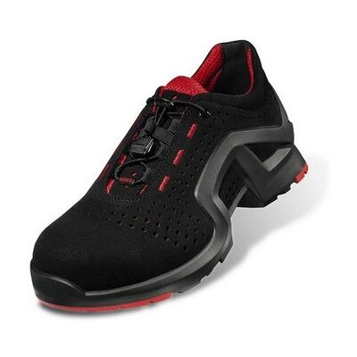 Uvex Sicherheitshalbschuh 1 8512/8, S1 Src Esd, Schwarz/rot, W11, Größe 47 Uvex Sicherheitshalbschuh 1 8512/8, S1 Src Esd, Schwarz/rot, W11, Größe 47