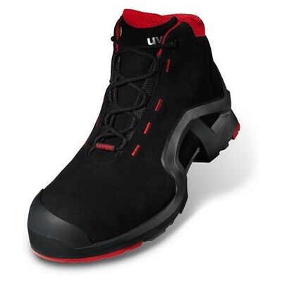 Uvex Sicherheitsschnürstiefel X-Tended Support 8517/2, S3 Src, Schwarz, W11, Größe 42 Uvex Sicherheitsschnürstiefel X-Tended Support 8517/2, S3 Src, Schwarz, W11, Größe 42