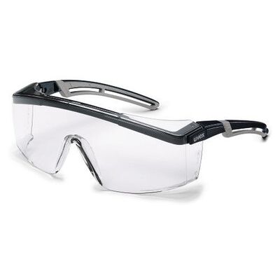 Uvex Schutzbrille Astrospec 2.0 Supravision Plus Farbl Schwarz/grau Uvex Schutzbrille Astrospec 2.0 Supravision Plus Farbl Schwarz/grau