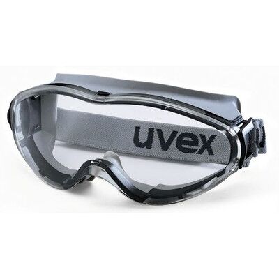 Uvex Vollsichtbrille Ultrasonic Farblos Supravision Excellence Grau/schw Uvex Vollsichtbrille Ultrasonic Farblos Supravision Excellence Grau/schw