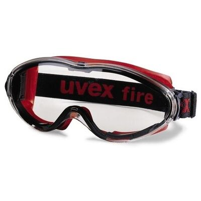 Uvex Vollsichtbrille Ultrasonic Fbl Supravision Excellence Red/schw Red.Vent Uvex Vollsichtbrille Ultrasonic Fbl Supravision Excellence Red/schw Red.Vent