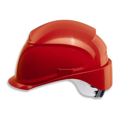 Uvex Schutzhelm Airwing B-S-Wr Mit Lüftung, Rot Uvex Schutzhelm Airwing B-S-Wr Mit Lüftung, Rot