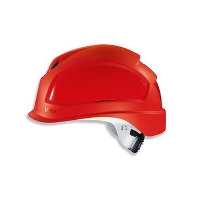 Uvex Schutzhelm Pheos B-S-Wr Mit Lüftung, Rot Uvex Schutzhelm Pheos B-S-Wr Mit Lüftung, Rot
