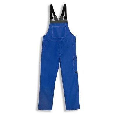Uvex Säureschutzlatzhose 8882, Kornblau/grau, Größe 44/46 Uvex Säureschutzlatzhose 8882, Kornblau/grau, Größe 44/46