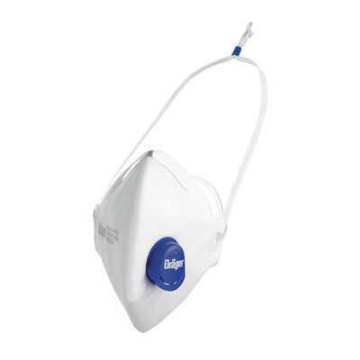 Dräger X-Plore 1730+ffp3 Nr D, Coolmax-Ventil, #3951388 Partikelfiltrierende Halbmaske Dräger X-Plore 1730+ffp3 Nr D, Coolmax-Ventil, #3951388 Partikelfiltrierende Halbmaske