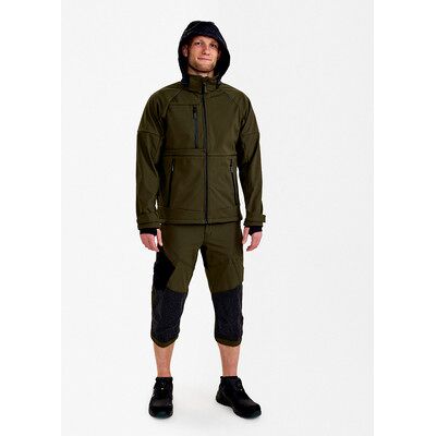 Engel Forest Green Softshelljacke - Wind- und Wasserabweisend Engel Forest Green Softshelljacke - Wind- und Wasserabweisend