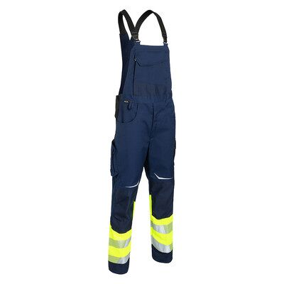 Kübler Reflectiq Latzhose Klasse 1 3208 8340, Warngelb/dunkelblau, Größe 106 Kübler Reflectiq Latzhose Klasse 1 3208 8340, Warngelb/dunkelblau, Größe 106