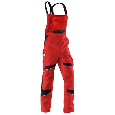Kübler Activiq Latzhose 3250 5365, Mittelrot/schwarz, Größe 64 Kübler Activiq Latzhose 3250 5365, Mittelrot/schwarz, Größe 64