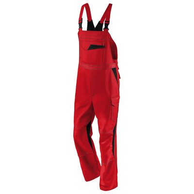Kübler Image Dress Latzhose 3347 3411, Mittelrot/schwarz, Größe 30 Kübler Image Dress Latzhose 3347 3411, Mittelrot/schwarz, Größe 30
