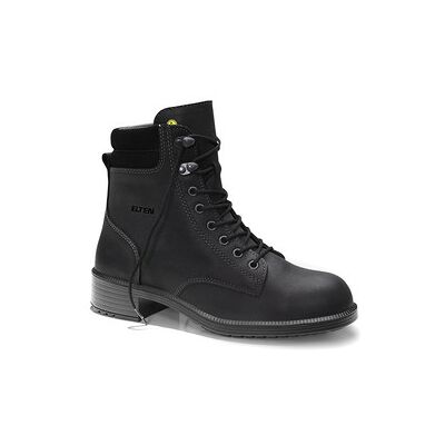 Elten Damen-Sicherheitsschnürstiefel Nikola Black Mid Esd S2, Gr. 40 Elten Damen-Sicherheitsschnürstiefel Nikola Black Mid Esd S2, Gr. 40