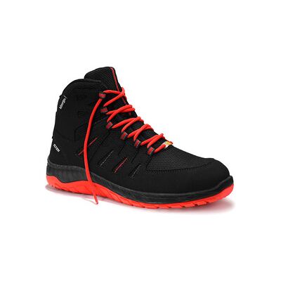 Elten Sicherheitsschnürstiefel Maddox Black-Red Mid Esd S3s, Gr. 42 Elten Sicherheitsschnürstiefel Maddox Black-Red Mid Esd S3s, Gr. 42