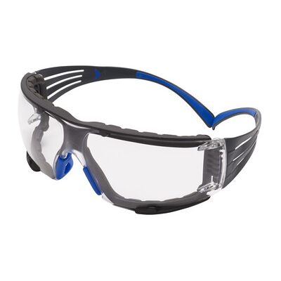 3m Securefit™ 400 Schutzbrille, Blau/graue Bügel, Inkl. Schaumrahmen, Scotchgard™ Antibeschlag-/antikratz-Beschichtung (K+n), Klare Scheibe 3m Securefit™ 400 Schutzbrille, Blau/graue Bügel, Inkl. Schaumrahmen, Scotchgard™ Antibeschlag-/antikratz-Beschichtung (K+n), Klare Scheibe