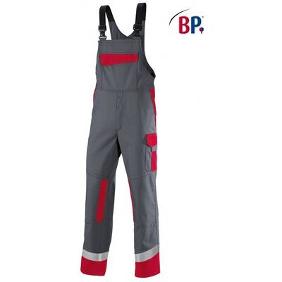 Bp Latzhose 2434 820 5381, Dunkel-Grau/rot, Größe 60n Bp Latzhose 2434 820 5381, Dunkel-Grau/rot, Größe 60n