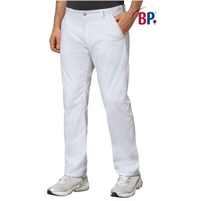 BP Modell 1735 686 Herren Medizinhose - Stretch, Weiß, 54L BP Modell 1735 686 Herren Medizinhose - Stretch, Weiß, 54L