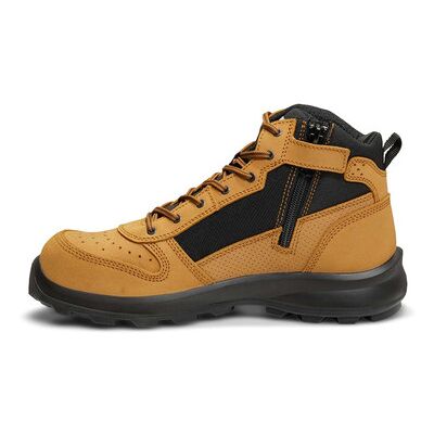 Carhartt Herren Sicherheitsschuhe Michigan Sneaker Mid Zip, Wheat, Größe 48 Carhartt Herren Sicherheitsschuhe Michigan Sneaker Mid Zip, Wheat, Größe 48