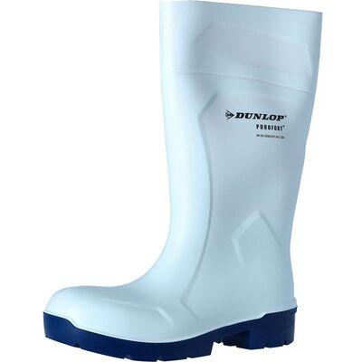 Dunlop Stiefel Foodpro Purofort Multigrip, Weiß/blau, Größe 49 Dunlop Stiefel Foodpro Purofort Multigrip, Weiß/blau, Größe 49