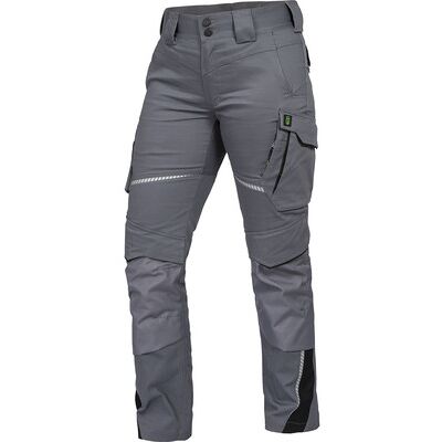 Leibwächter Damen-Bundhose-Flex-Line Grau/schwarz-Weiß, Größe 36 Leibwächter Damen-Bundhose-Flex-Line Grau/schwarz-Weiß, Größe 36