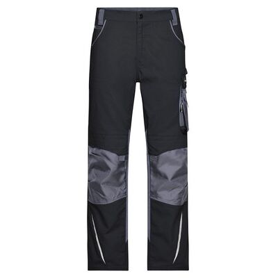 James & Nicholson Workwear Bundhose Cordura® Jn832, Schwarz/carbon, Größe 44 James & Nicholson Workwear Bundhose Cordura® Jn832, Schwarz/carbon, Größe 44