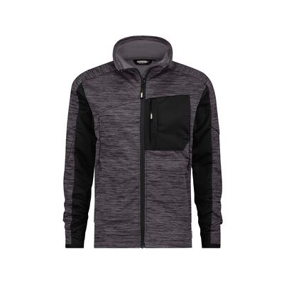 Dassy Convex Midlayer-Jacke, Anthrazit/schwarz, Größe 3xl Dassy Convex Midlayer-Jacke, Anthrazit/schwarz, Größe 3xl