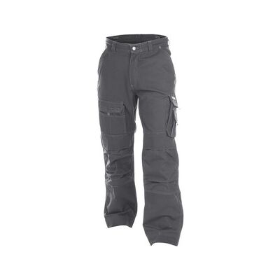 Dassy Jackson Canvas Arbeitshose Mit Kniepolstertaschen, Zementgrau, Schrittlänge Plus, Größe 48 Dassy Jackson Canvas Arbeitshose Mit Kniepolstertaschen, Zementgrau, Schrittlänge Plus, Größe 48