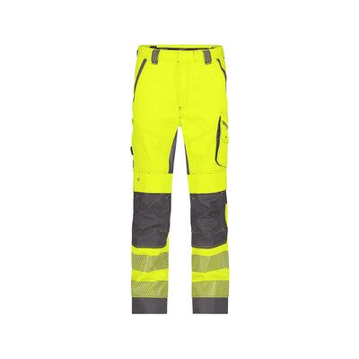 Dassy Odessa Sommer Warnschutzhose Mit Kniepolstertaschen, Neongelb/zementgrau, Schrittlänge Standard, Größe 62 Dassy Odessa Sommer Warnschutzhose Mit Kniepolstertaschen, Neongelb/zementgrau, Schrittlänge Standard, Größe 62