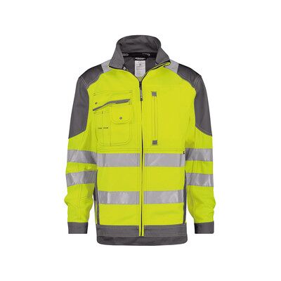 Dassy Orlando Warnschutz Arbeitsjacke, Neongelb/zementgrau, Größe Xs Dassy Orlando Warnschutz Arbeitsjacke, Neongelb/zementgrau, Größe Xs